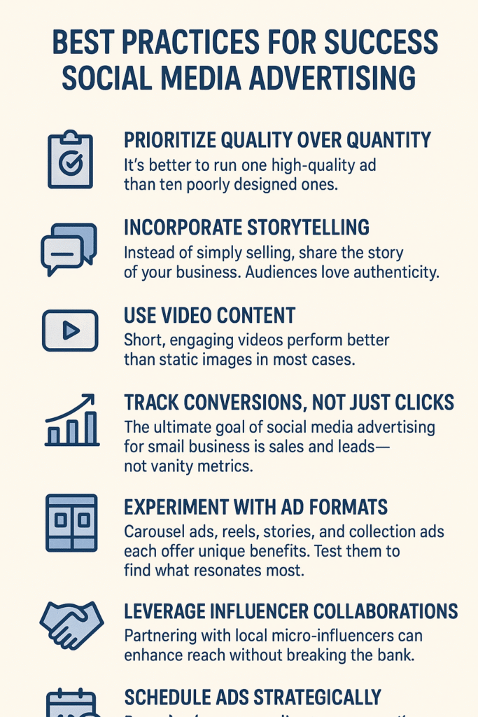 Social Media Advertising for Small Business